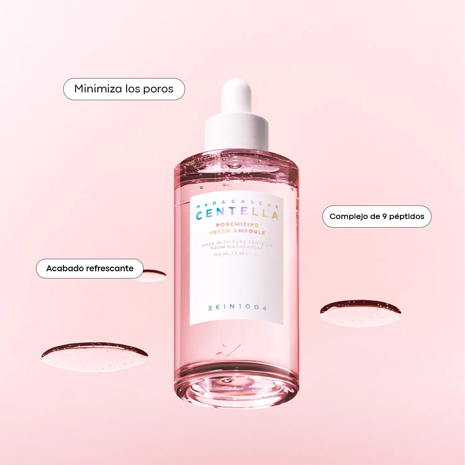 SKIN1004 MADAGASCAR CENTELLA POREMIZING FRESH AMPOULE (SUERO MINIMIZADOR DE POROS)